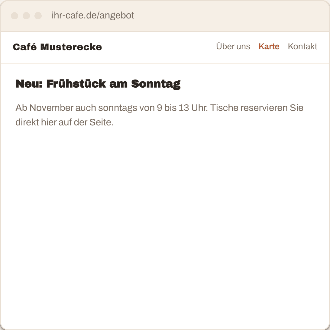 Was Ihre Gäste tun