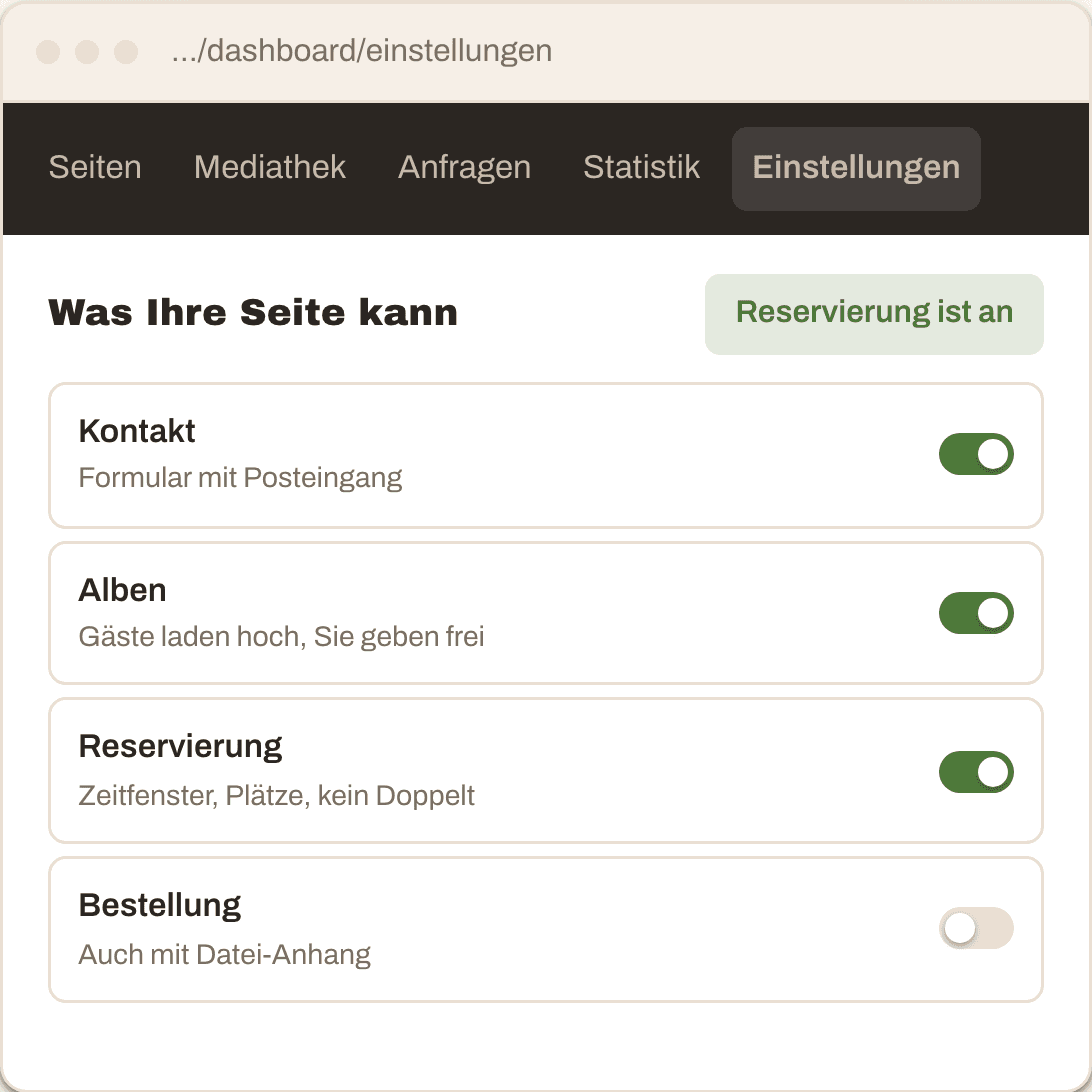 Was Sie tun